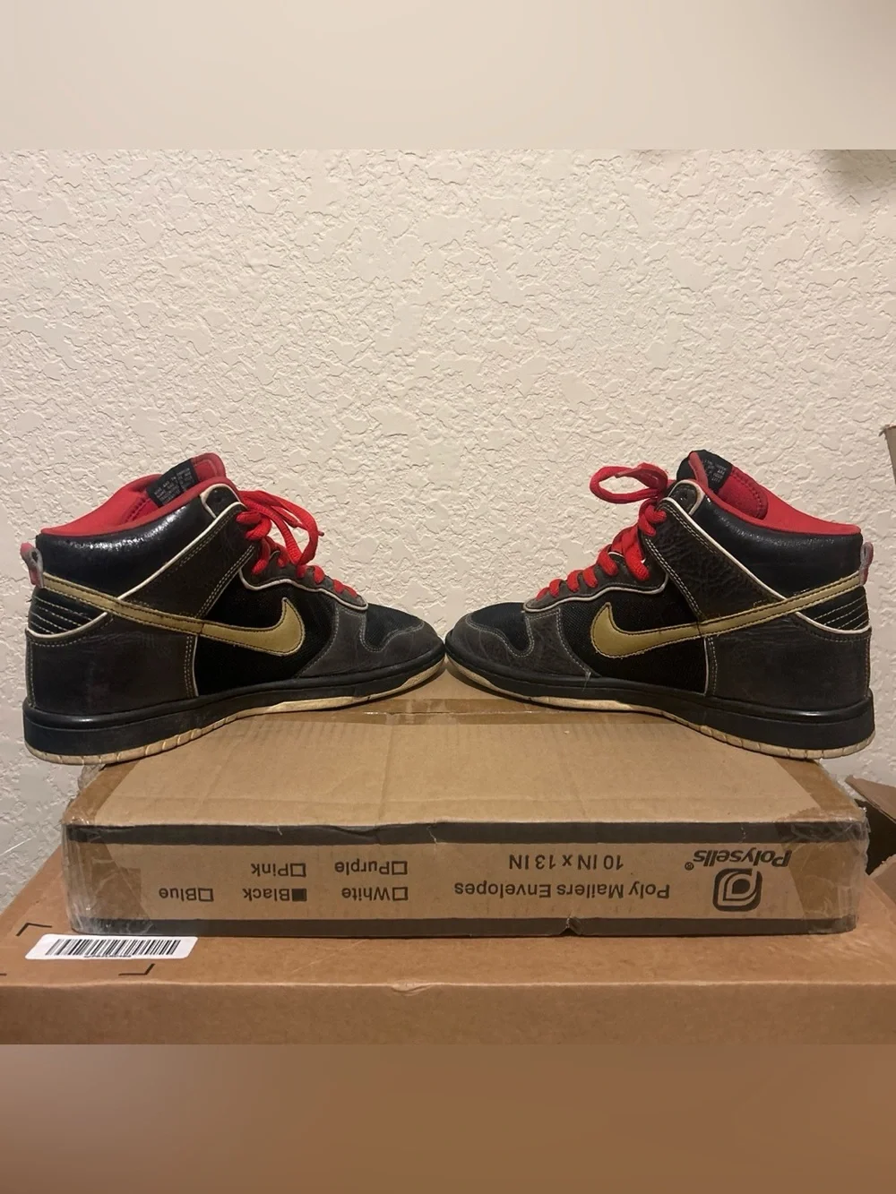 Rare 2007 Nike SB Dunk High Marshall Amp Skateboard Sneakers 8.5